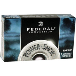 Federal Power-Shok 16 Ga 2 3/4" 1 Buck Shot 5 Rd
